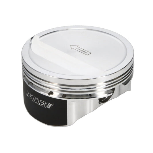 Manley Chevrolet LS Piston Set - 4.185in Bore 1.115in CH, -11.00 CC