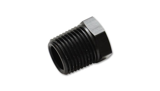 Vibrant M10 x 1.0 Metric Aluminum Port Plug with Crush Washer