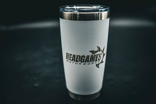 HeadGames “Horsepower Is My Religion” Stainless Tumbler
