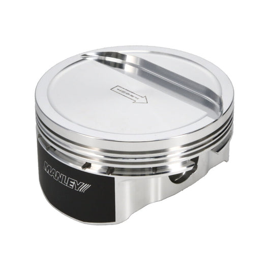 Manley Chevrolet LS Piston Set - 4.185in Bore 1.115in CH, -11.00 CC