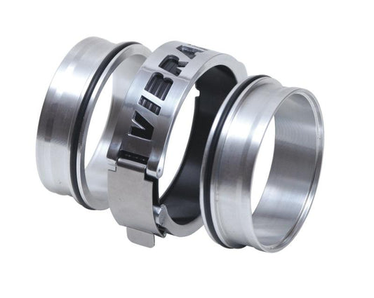 Vibrant Stainless Steel Weld Fitting w/ O-Rings for 2.5in OD Tubing