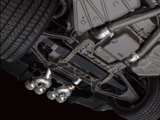 AWE Tuning 05-07 C6 Chevrolet Corvette 6.0L Track Edition Axle-Back Exhaust w/ Chrome Silver Tips