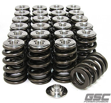GSC P-D Mitsubishi 4B11T Beehive Valve Springs & Ti Retainer Kit (Use w/OE Spring Seats)