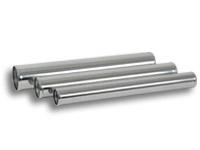 Vibrant 1.5in O.D. Universal Aluminum Tubing (18in long Straight Pipe) - Polished