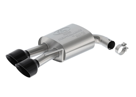 Ford Racing 2024 Mustang 5.0L Extreme Non-Active Cat-Back Exhaust w/Valance - Black Tip