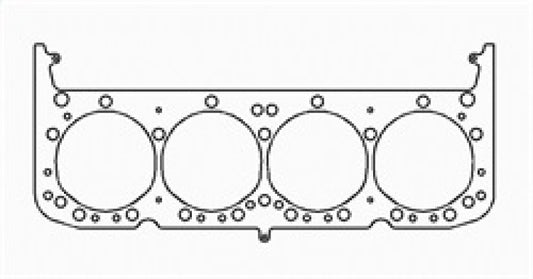 Cometic Chevy Gen1 Small Block V8 .040in MLS Cyl Head Gasket-4.135in Bore-With Edelbrock RPM Heads