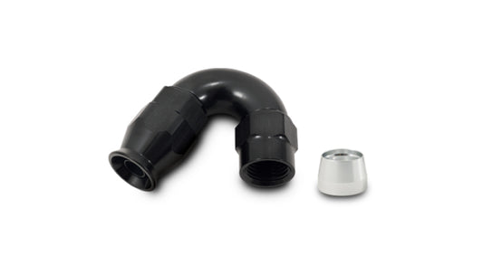 Vibrant -8AN 150 Degree Hose End Fitting for PTFE Lined Hose