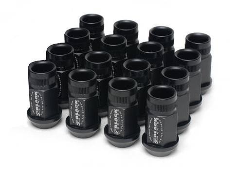 Skunk2 12x1.25 Forged Lug Nut - Black (Set of 20)