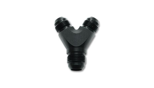 Vibrant -3AN x -3AN x 1/8in NPT Y-Adapter Fitting - Aluminum