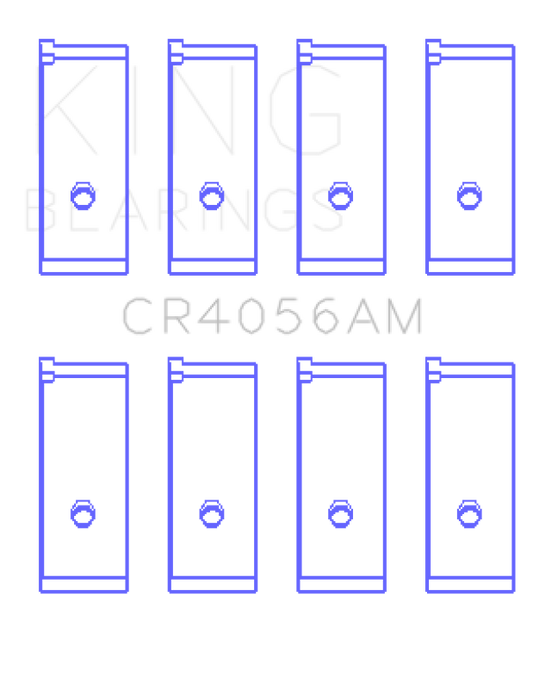 King Engine Bearings Suzuki G15A/G16A/B (Size +0.25mm) Connecting Rod Bearing Set
