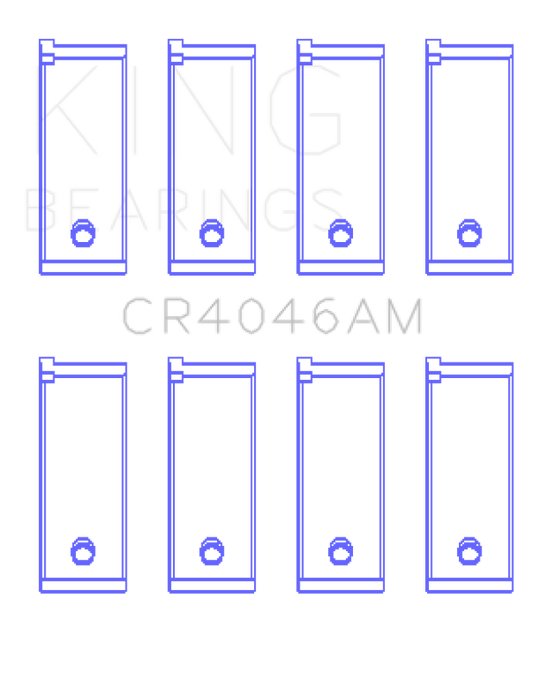 King Engine Bearings Honda D16A/D16Y/D16Z Rod Bearing Set - Size +0.25mm