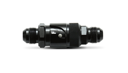 Vibrant -12AN Quick Release Fitting with Viton Seal - Aluminum