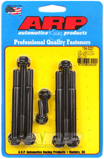 compare product ARP LS1 / LS2 Water Pump w/ Thermostat Housing SS Hex Bolt Kit