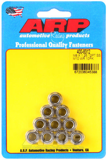 compare product ARP M8 x 1.25 12pt SS Nut Kit
