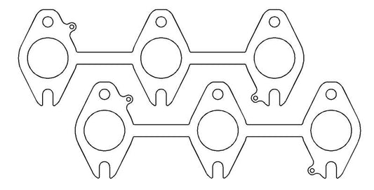 Cometic Dodge Cummins 5.9L 24V/24VCR .040in MLS (2) 3 Port Exhaust Gasket