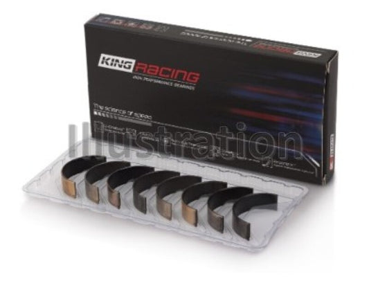King Engine Bearings Ford Zetec S/Ecoboost 1.6 (Size .026) Connecting Rod Bearing Set of 6