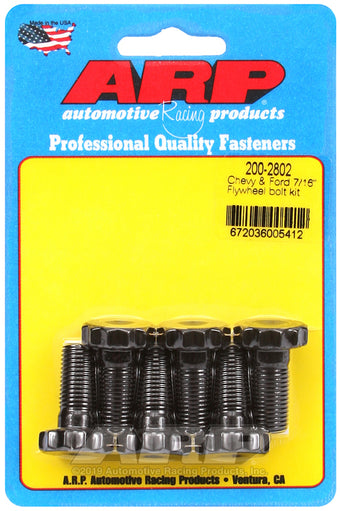 compare product ARP Chevy & Ford 7/16-20in Flywheel Bolt Kit