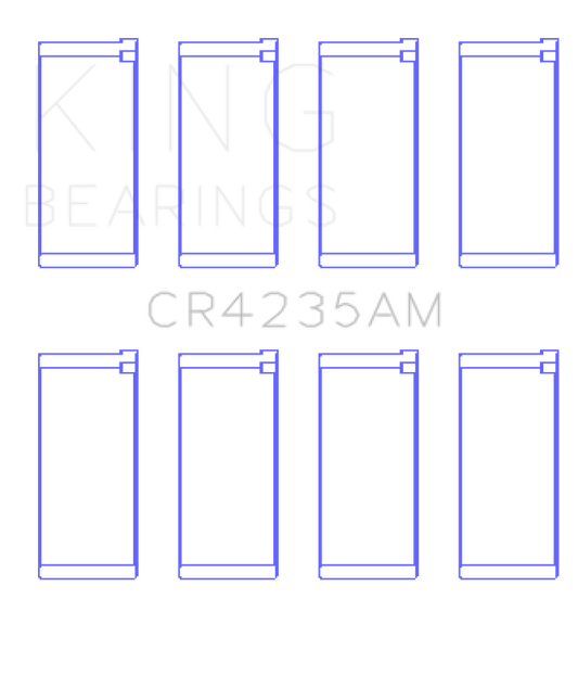 King Engine Bearings Hyundai 2.0L G4GC Rod Bearing Set - Size STD