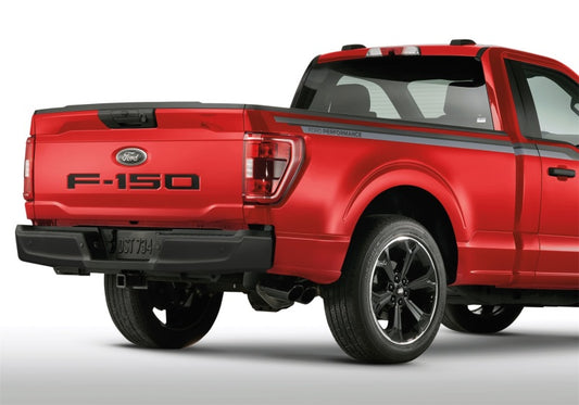 Ford Racing 15-24 F-150 Tailgate Lettering - Black