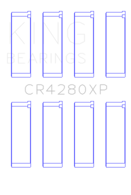 King Engine Bearings Subaru WRX/STi EJ20/EJ22/EJ25 48mm Rod (Size +0.5) Performance Rod Bearing Set
