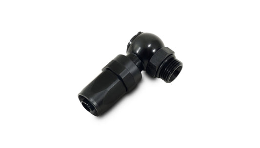 Vibrant Single -4AN x -4AN Banjo to Hose End Aluminum Fitting