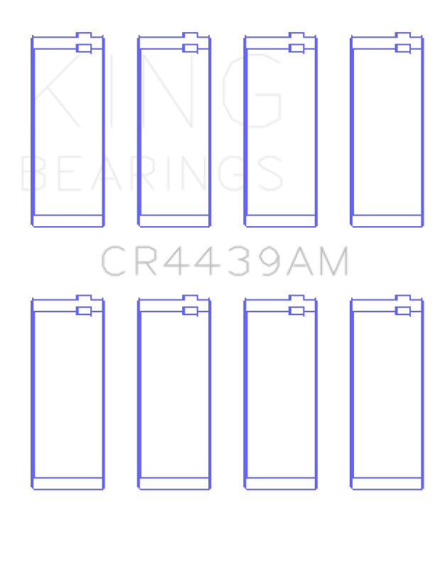 King Engine Bearings BMW M10 (Size STD) Rod Bearing Set