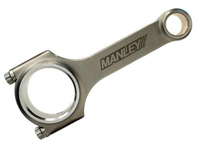 Manley Small Block Chevy .025in Longer LS-1 6.125in Pro Series I Beam Connecting Rod Set