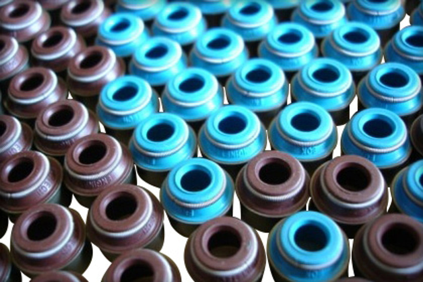 GSC P-D Ford Mustang 5.0L Coyote Valve Stem Seal w/Integrated Spring Seat - Set of 32