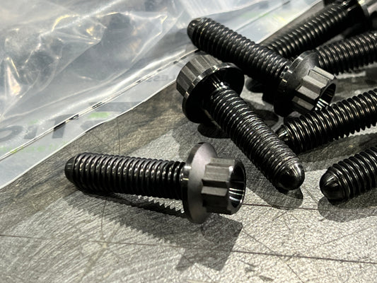 HeadGames/Ticon Chevy LS Titanium Timing Cover Bolt Kit