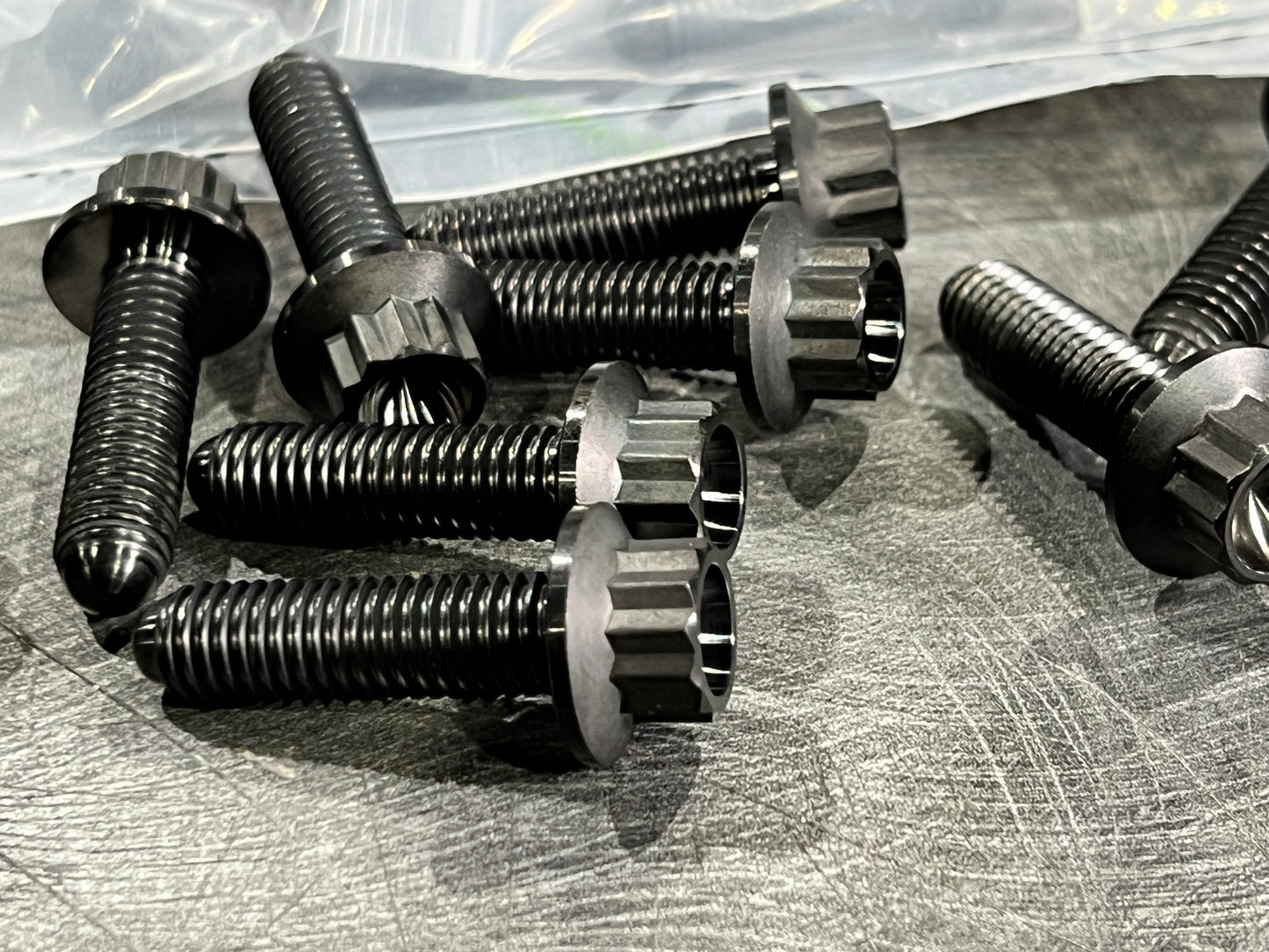HeadGames/Ticon Chevy LS Titanium Lifter Valley Bolt Kit