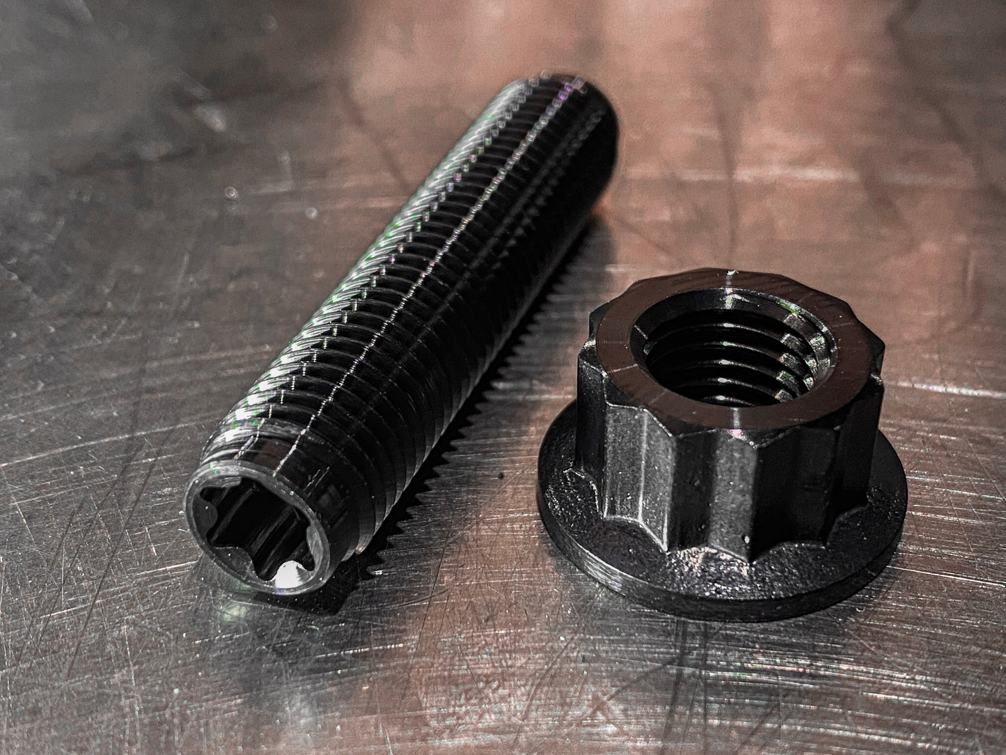 HeadGames/Ticon Honda B Titanium Exhaust Stud Kit