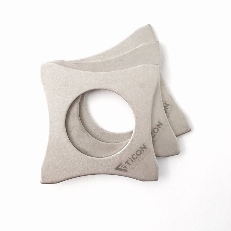 Ticon Industries Titanium Brace Bracket for O2 Sensor Bung - 1.5mm/.059in - HeadgamesmotorworksHeadgamesmotorworks