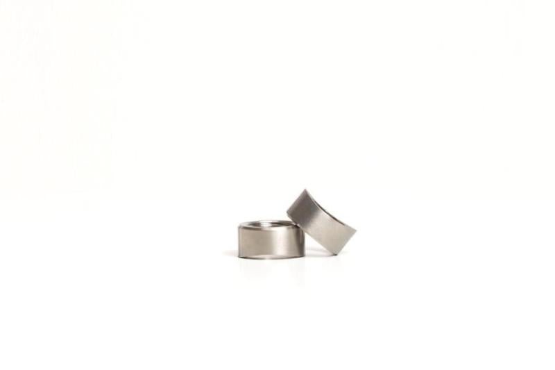 Ticon Industries Titanium O2 Sensor Bung 2.75in to 5in Tubing (Twin pack) - Coped End - HeadgamesmotorworksHeadgamesmotorworks
