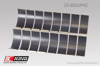 compare product King Engine Bearings Chevrolet SBC 265CI/283CI/327CI (Size Standard) Connecting Rod Bearing Set