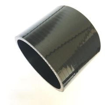 compare product Ticon Industries 4-Ply Black 3.5in Straight Silicone Coupler
