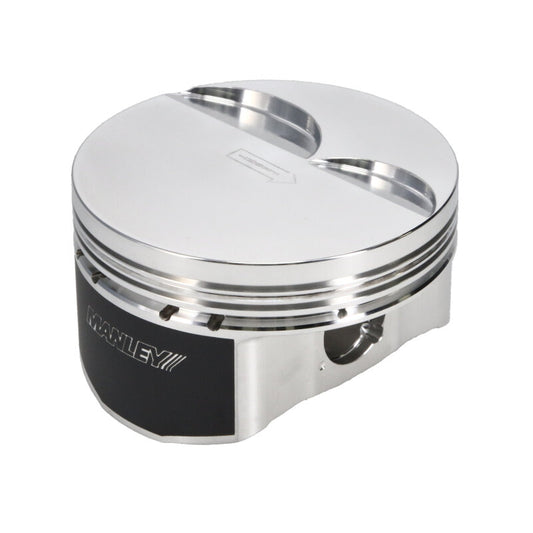 Manley Chevrolet LS Piston Set - 4.065in Bore 1.304in CH, -4.00 CC