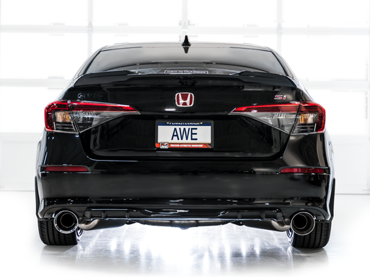 AWE Tuning 22+ Honda Civic Si/Acura Integra Touring Edition Catback Exhaust - Dual Chrome Silver Tip