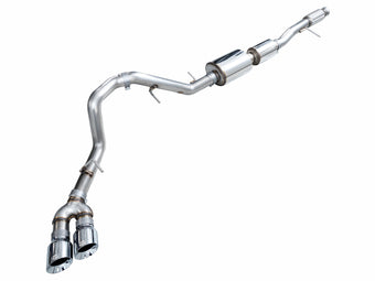 compare product AWE Tuning 2021+ GMC Tahoe/Yukon 5.3L 0FG Side Exit Catback Exhaust - Chrome Silver Tips