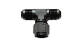 compare product Vibrant -8AN Tee Fitting with Female -8AN Swivel On Side