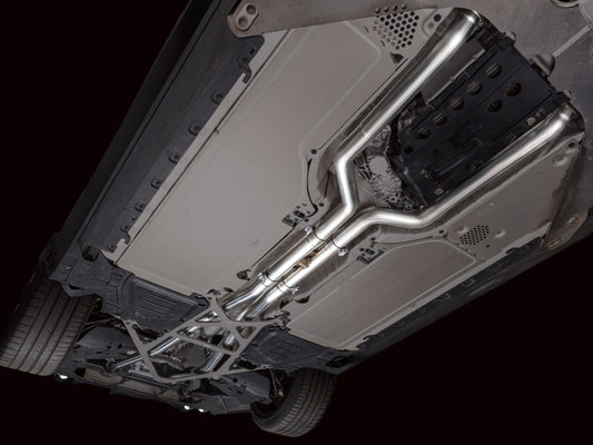 AWE Tuning BMW G90/G99 M5 Track Edition Cat-Back Exhaust - Chrome Silver Tips