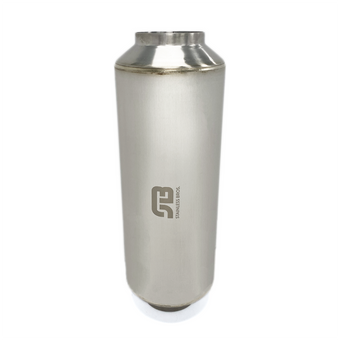 compare product Stainless Bros 17in Overall Length 3.5in SS304 Matte Finish Lightweight Race Muffler