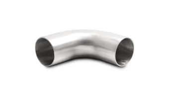compare product Vibrant 1.5in OD 2.75in Tangent Length T304 SS 90 Deg Mandrel Bend w/Extended Leg Length