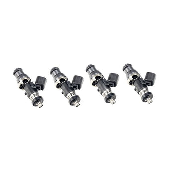 compare product Injector Dynamics ID1050X Injectors - 48mm Length - 14mm Top - Denso Lower Cushion (Set of 4)