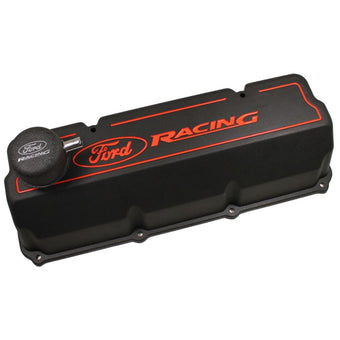compare product Ford Racing Cleveland Black Aluminum Valve Cover