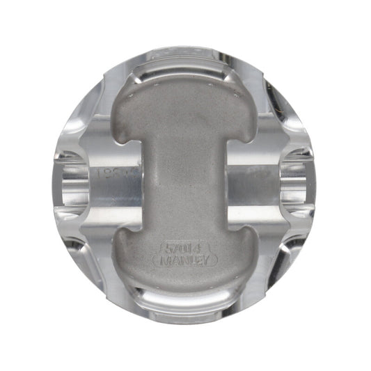 Manley Chevrolet LS Piston Set - 4.165in Bore 1.115in CH, -18.00 CC