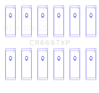 compare product King Engine Bearings Nissan RB25/RB26 (Size 0.025mm) Performance Rod Bearing Set