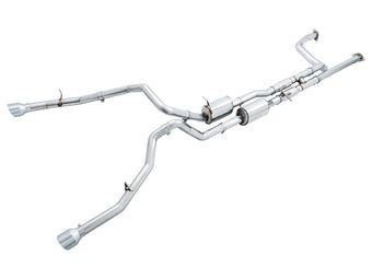 compare product AWE Tuning 2021 RAM 1500 TRX 0FG Cat-Back Exhaust - Chrome Silver Tips
