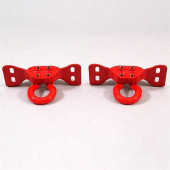 compare product Ford Racing 17-22 Super Duty Tow Hooks - Red (Pair)