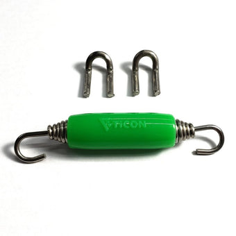 compare product Ticon Industries Green Silicone Titanium Spring Tab and Spring Kit (2 Tabs/1 Spring) - Single Kit
