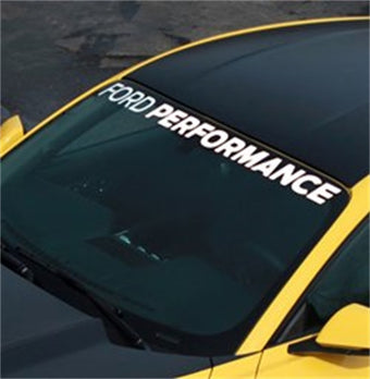 compare product Ford Performance 2015-2016 Mustang Windshield Banner